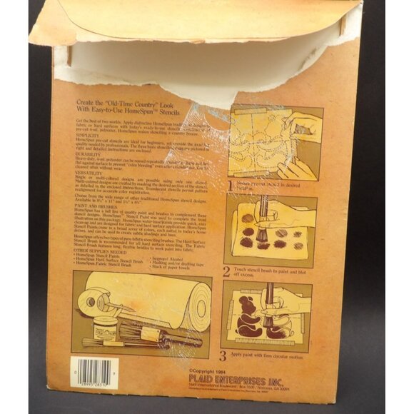 HomeSpun Stencils 8.5"x11" Pre-Cut Reusable Alphabet & Numbers "Life Is To Share - Picture 6 of 6